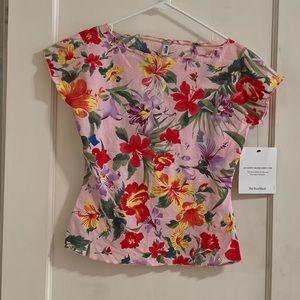 Moschino Mare size XL size 38 floral top